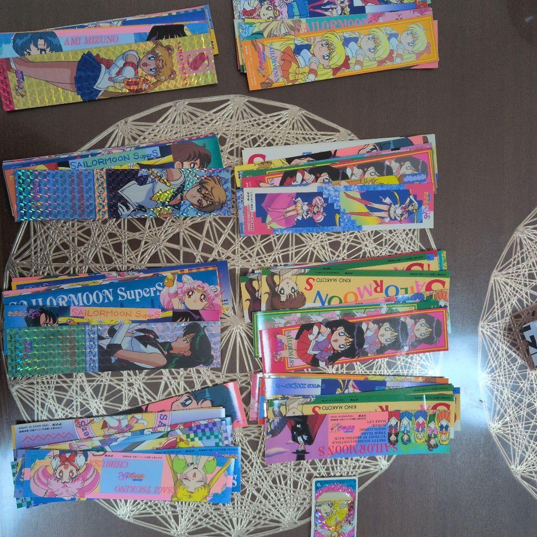 [Rare] Sailor Moon stickers, 81 pieces sold in bulk (at that time)