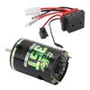 Brushed Motor 540 High Torsion Low Noise Dual Operation Mode Low Voltage Protection Brushed Motor 360A ESC for RC SUV35T