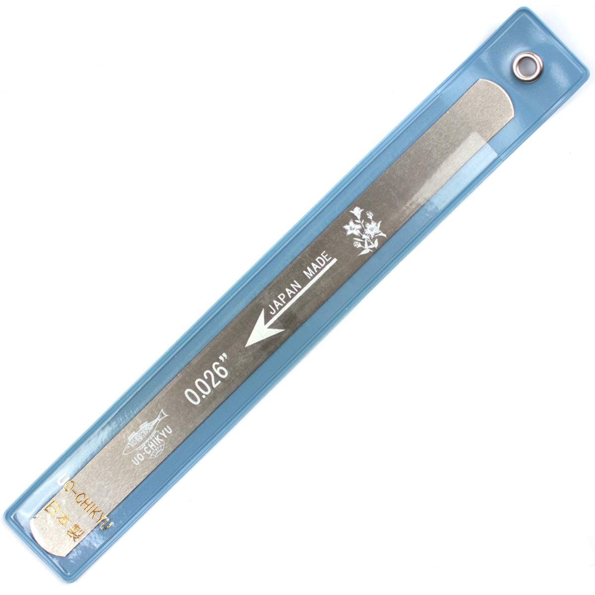 

Fish Earth Brand SUS Nut Nut Slot File in Guitar Maintenance Supplies inch UO-CHIKYU File, [Made Japan] 0.026 (0.66 mm)