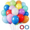 12-Inch Sequin Metallic Latex Balloons, 30pcs - Perfect for Birthday Party Decorations