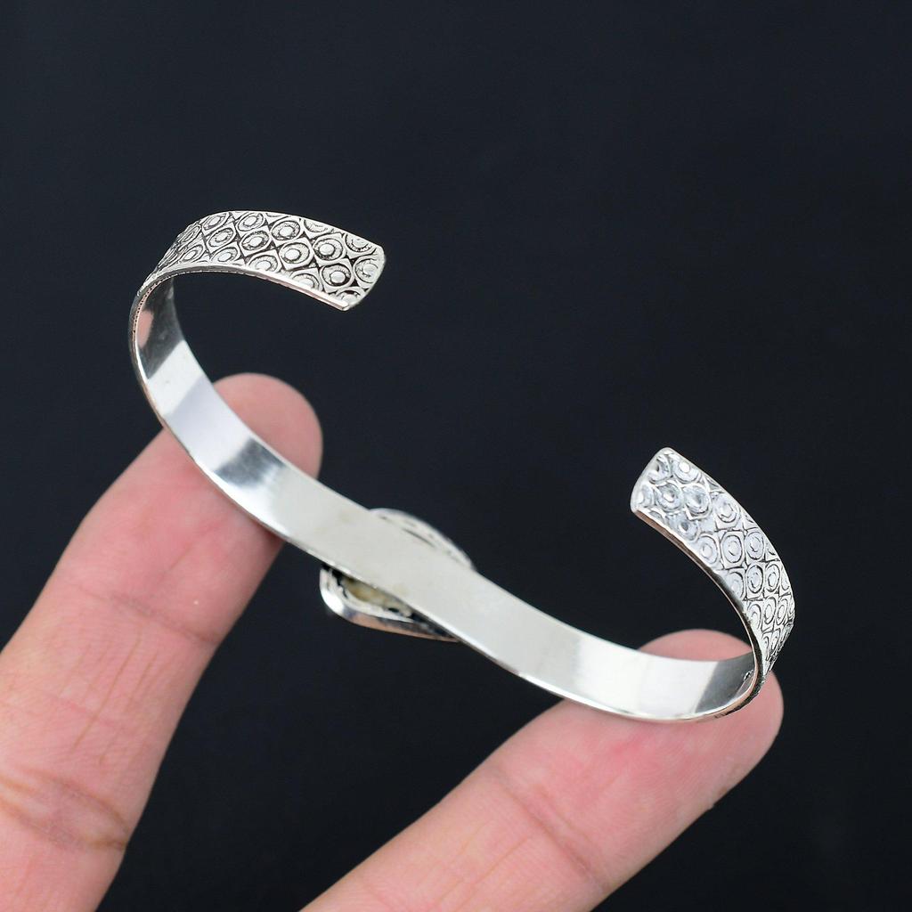 Prata de Lei 925 Pera Magnesita Cavalo Selvagem Natural Filha Pulseira Joia