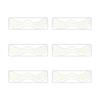 6Pcs Gold Glitter Freckles Face Tattoo Stickers Waterproof Artificial Freckle Patches Shimmering Makeup Speckles Freckle Tattoos
