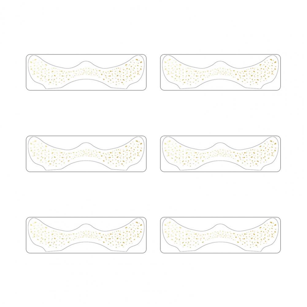 6Pcs Gold Glitter Freckles Face Tattoo Stickers Waterproof Artificial Freckle Patches Shimmering Makeup Speckles Freckle Tattoos