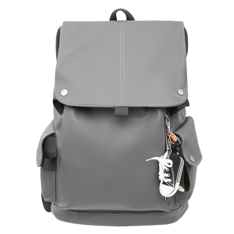 New Backpack Male Hipster Large Capacity Waterproof Computer Travel Backpack Junior High School Students Bag.