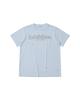THEMUSEUMVISITOR Exhibition Graphic Running T-Shirt (Sky Blue)