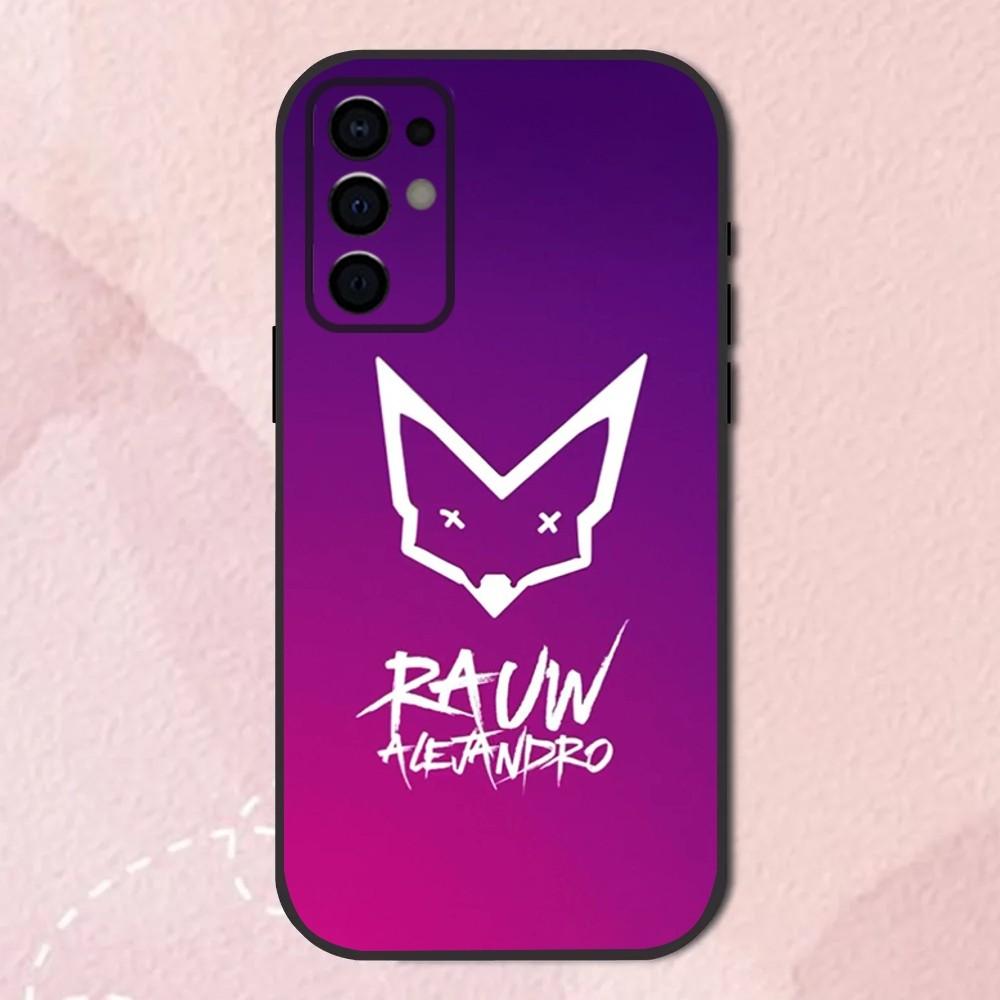 R-Rauw Alejandro Rapper Phone Case For Samsung S24,S21,S22,S23,S30,Ultra,S20,Plus,Fe,Lite,Note,10,9,5G Black Soft Shell