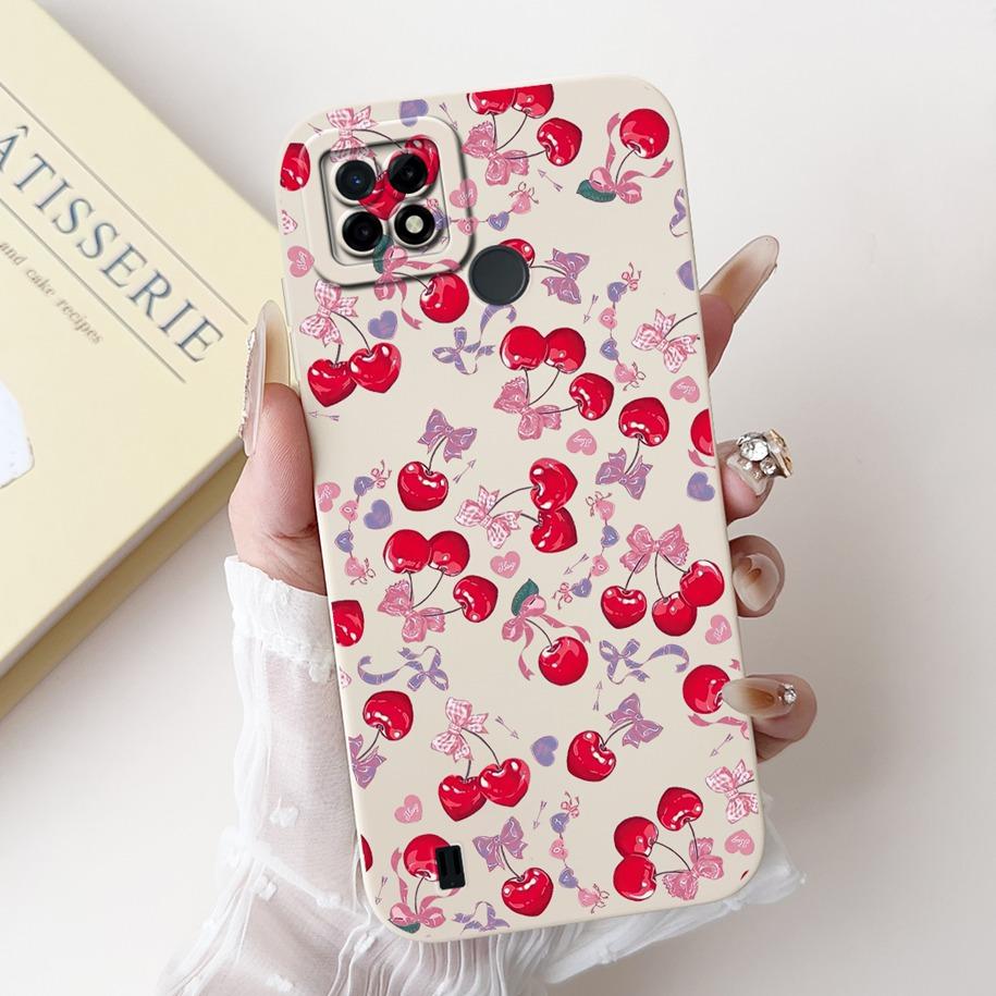 For Realme C21 RMX3201 Case Realme C25 Cover Popular Sunflower Soft Silicone Phone Case For Realme C25S C25Y C21Y C 21 C 25 Capa