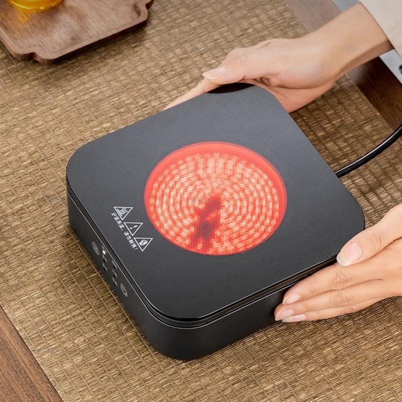 1300W Haushalt Leise Teekocher Smart Kochplatte Teekanne Kaffeekessel Heizung Infrarotkocher Hohe Leistung Elektrischer Keramikkocher