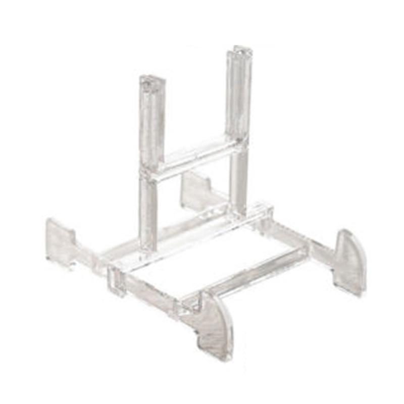 Transparent Display Easel Bowl Plate Art Photo Picture Frame Holder Book Stands