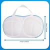1pc  Large Anti-Deformation Bra Washing Bags for Laundry | Suitable for All Cups, Underwear Bags for Washing Delicate Zippers