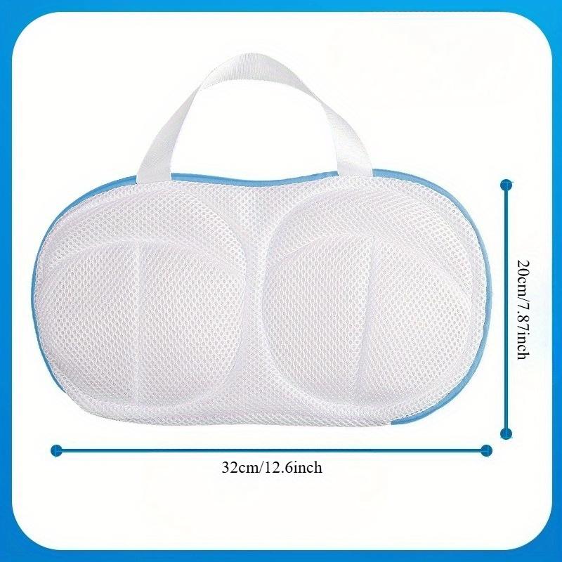 1pc Large Anti-Deformation Bra Washing Bags for Laundry | Suitable for All Cups, Underwear Bags for Washing Delicate Zippers