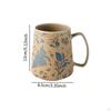 Ceramic Coffee Mug Cup Drinkware Beautiful for Home Office Easy to Clean Water