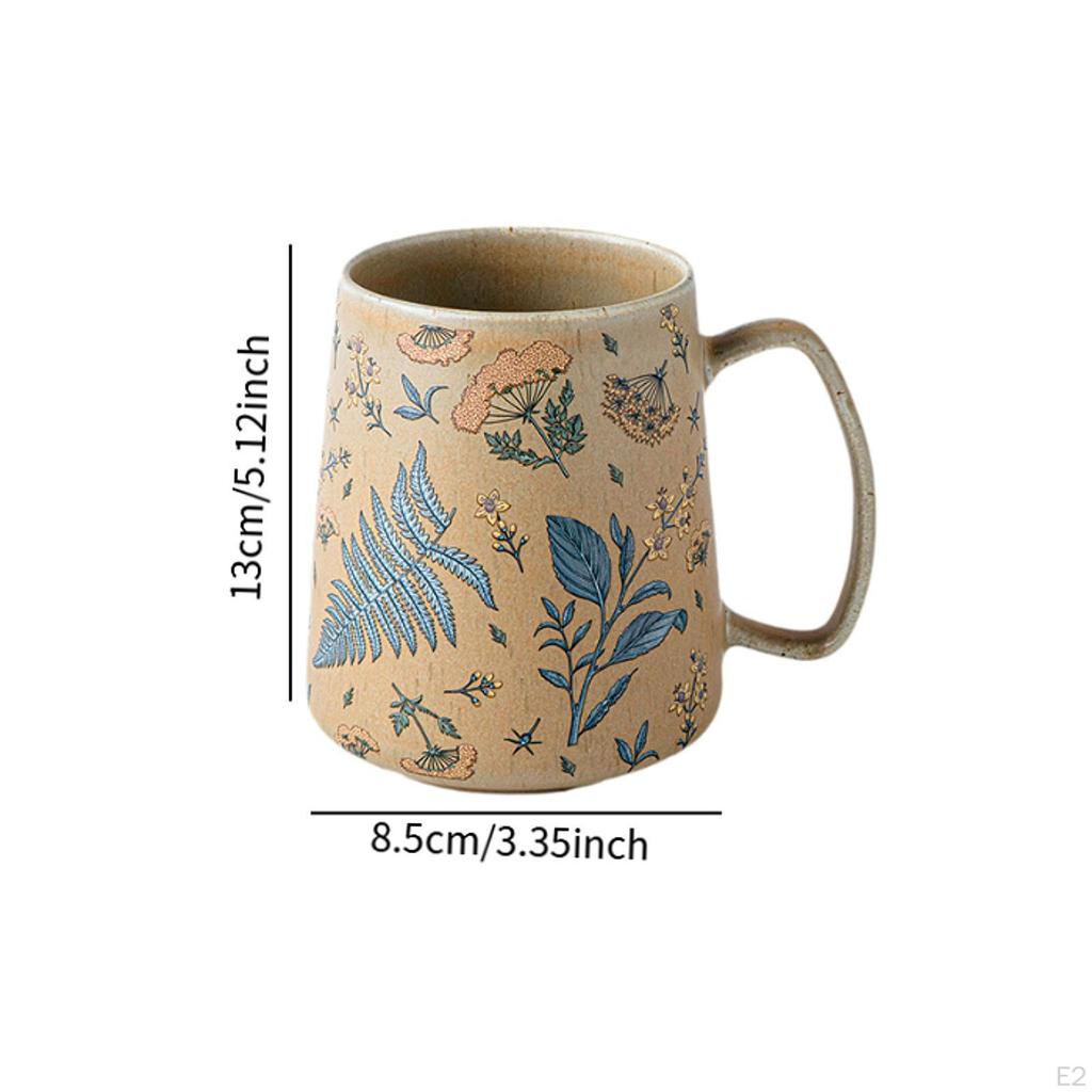 Ceramic Coffee Mug Cup Drinkware Beautiful for Home Office Easy to Clean Water