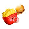 Jouet anti-stress rapide Hamburger de dessin animé, frites, pilon, glace, cola, jouet à presser Cadeau pour employé de bureau