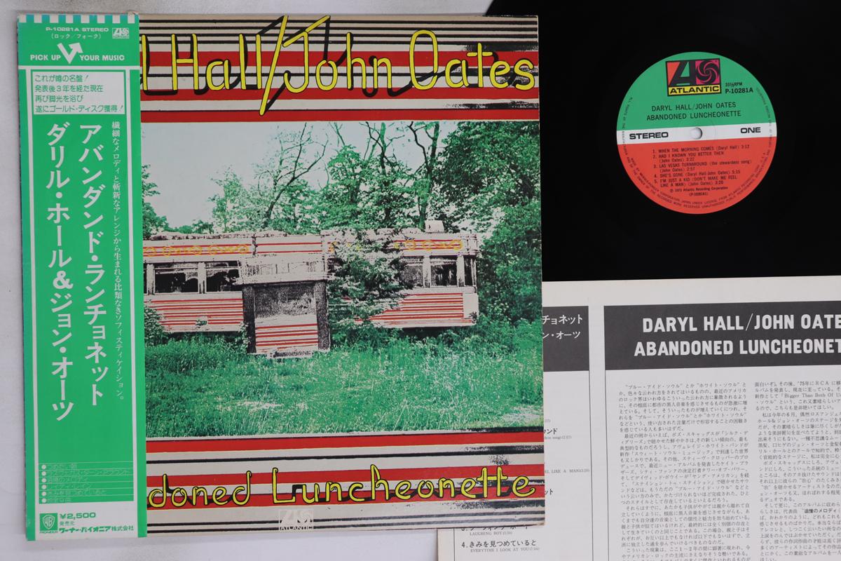 

LP Пластинка DARYL HALL, JOHN OATES - Abandoned LUNCHEONETTE P10281A ATLANTIC 1973 Япония Оби Рок Б/У