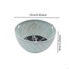 Hanging Baskets Flower Pots Garden Decor with Drainage Hole Plant Chain Hook, for
