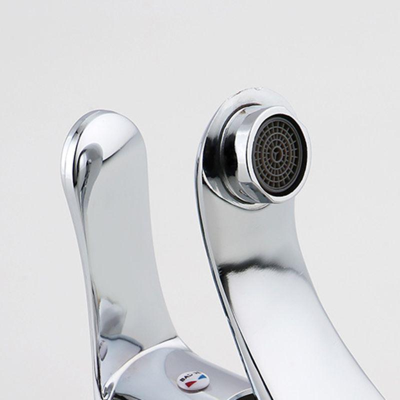 Countertop Sink Faucet Cold/Hot Mixer Basin Tap Single Handle Basin Faucets Zinc Alloy Kitchen Bathroom Hardware