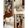 Fleece Shoes, Thick-soled Cotton Shoes, Short Ankle Boots, Women's Snow Boots