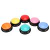6pcs Dog Record Button Multifunction Portable 30 Seconds Record Talking Buttons for Cats Dogs Pets