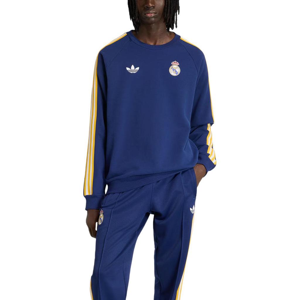 Adidas Originals Real Madrid Crew Sweatshirt Men Sweatshirt KE3847