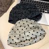 Retro Polka Dot Beanie Soft Windproof Head Wrap Vintage Pullover Hat  Fashion Bloggers