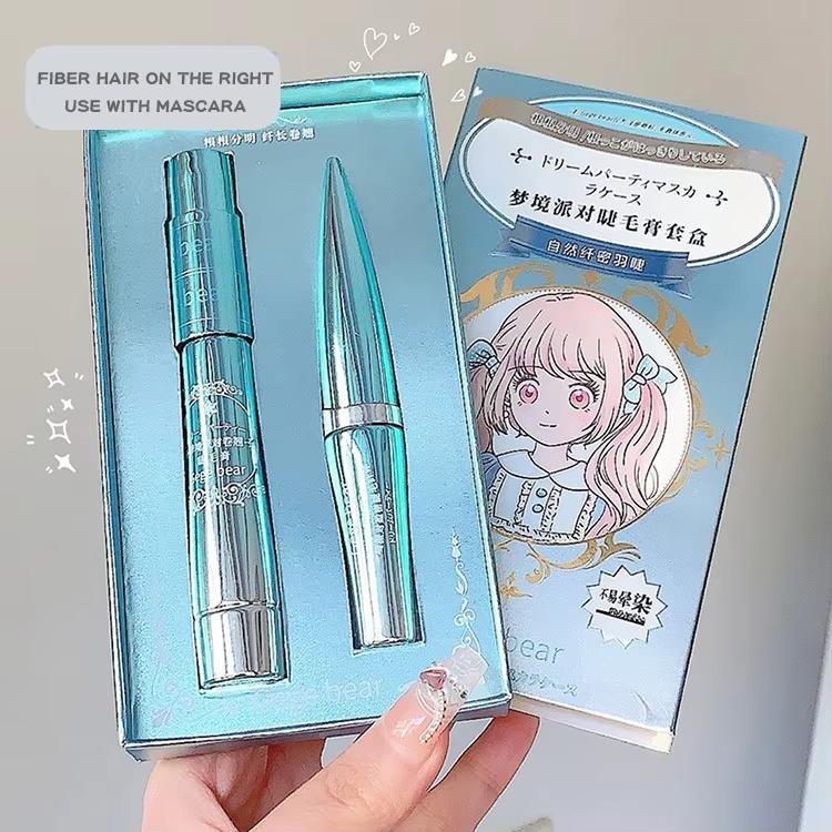 Gege Bear Traumparty Lockige Schwarze Sonnenblumen Mascara Süßes Design Den Ganzen Tag Haltbar Wimpernverlängernd Dickes Volumen Wimpern