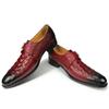 Mode Luxus Krokodilmuster Formelle Lederschuhe Herren Monk Strap Oxford Herren Italienischer Stil Loafers Sapato Social Masculino Zapatilla
