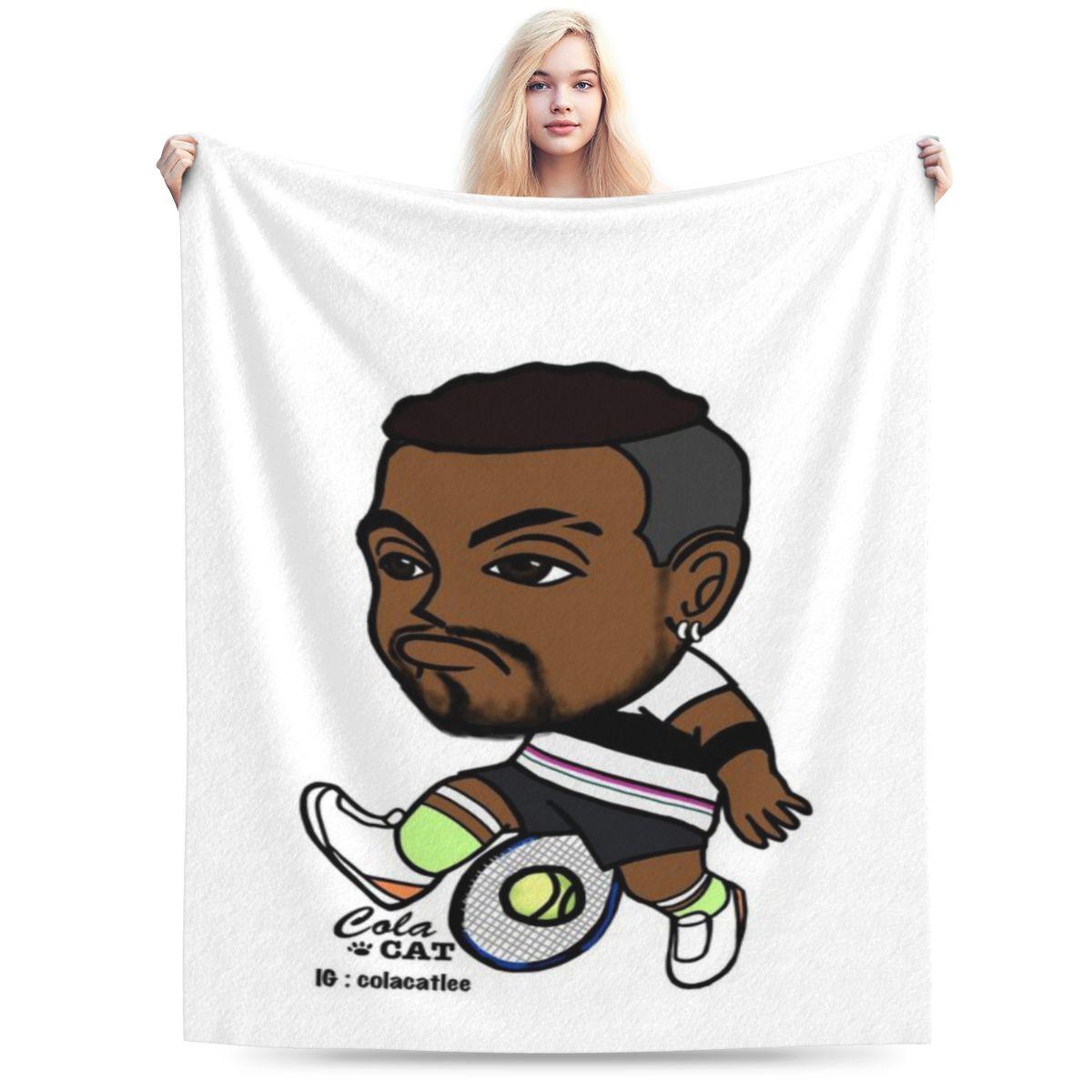 Nick Kyrgios Tennis Custom Warm Party An UltraSoft Micro Fleece Blanket 75x100cm 30x40in