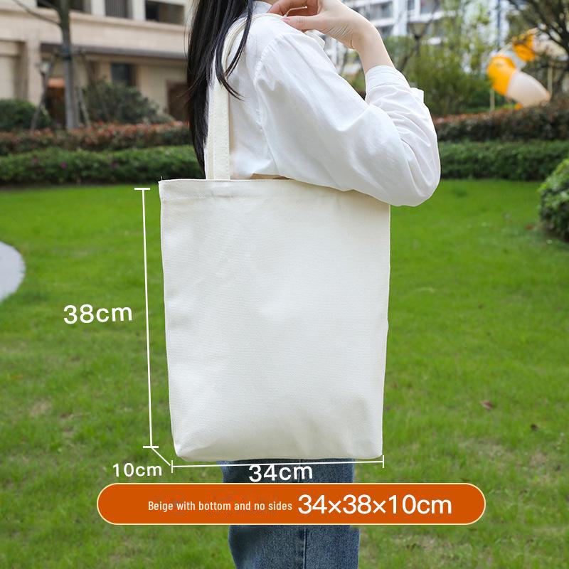 Eco-Friendly Custom Canvas Tote Bag with Logo Printing