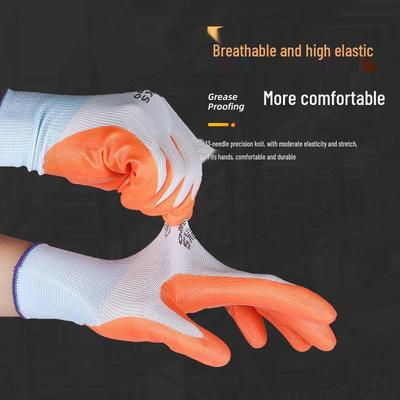 Rutschfeste Nitril-Arbeitshandschuhe - Langlebige, Verschleißfeste Konstruktion Sicherheitsausrüstung