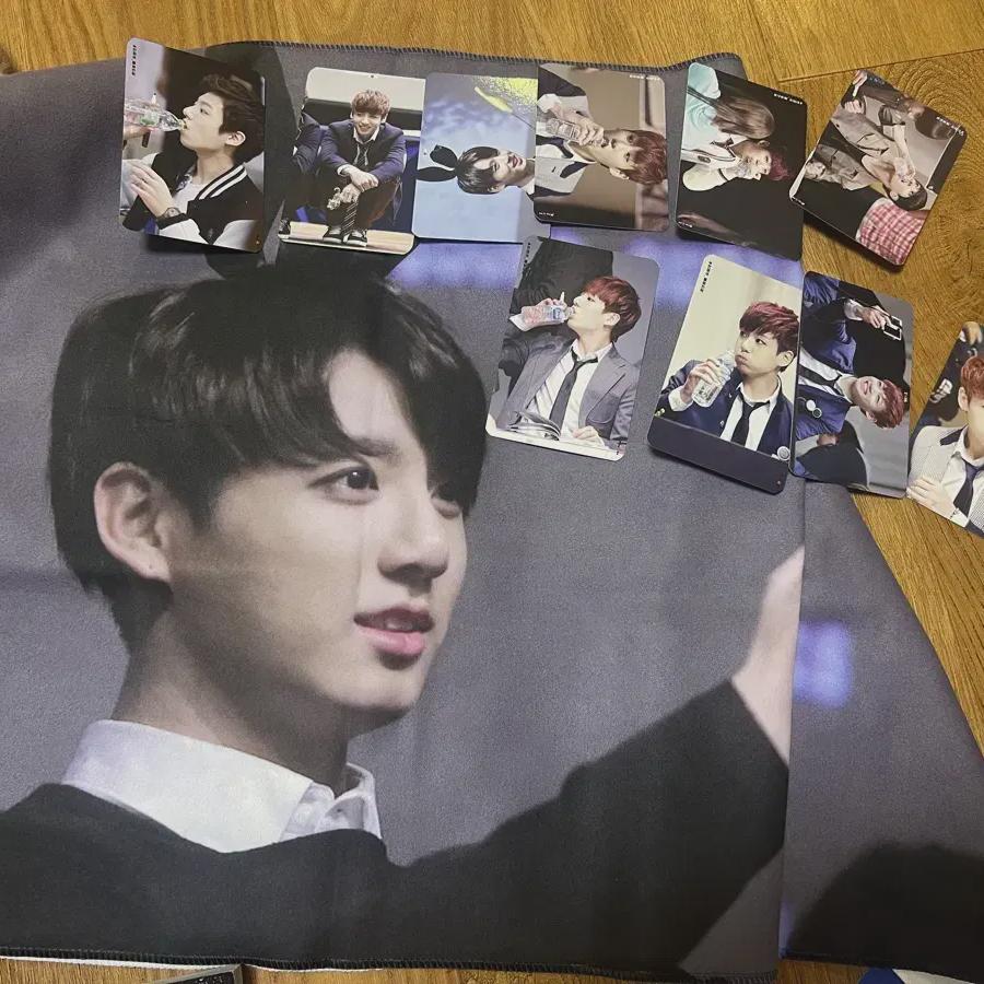 Bts Jungkook Slogan+photo Card Set