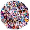 60 Stück KPop Demon Hunters Aufkleber KPop Demon Hunters DIY Aufkleber Scrapbooking Handy Gepäck Skateboard Wasserdichte Aufkleber