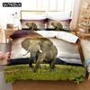 3D The Elephant Bedding Sets Duvet Cover Set With Pillowcase Twin Full Queen King Bedclothes Bed Linen