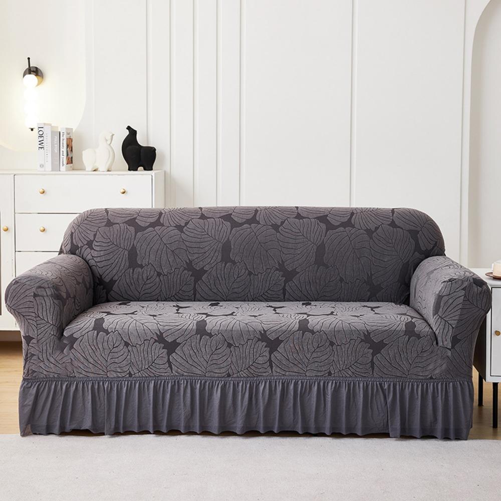 Universal Sofa Cover Full Elastic Dustproof Slipcover for Single Double Triple Seat Sofa