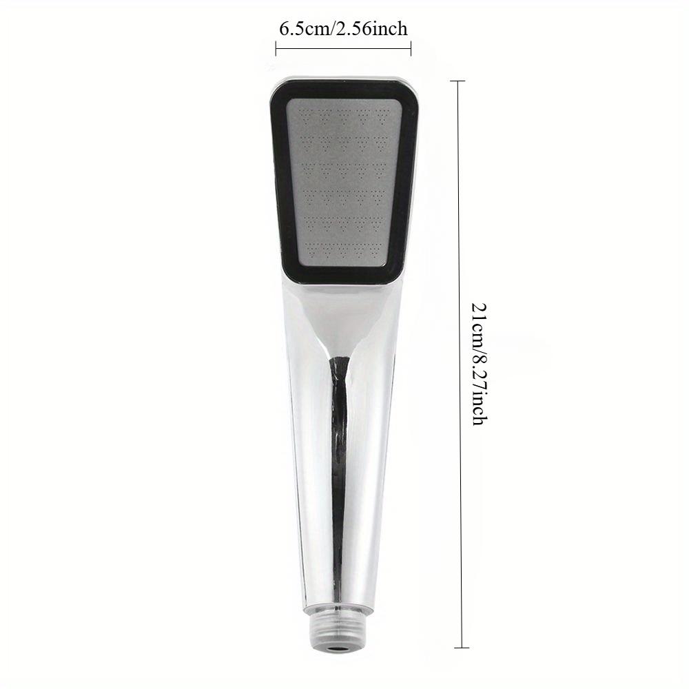 

Высококачественная насадка для душа под давлением с дождевой насадкой, 300 отверстий, насадка для душа, водосберегающий фильтр, распылительная насадка, экономия воды под высоким давлением серебряный