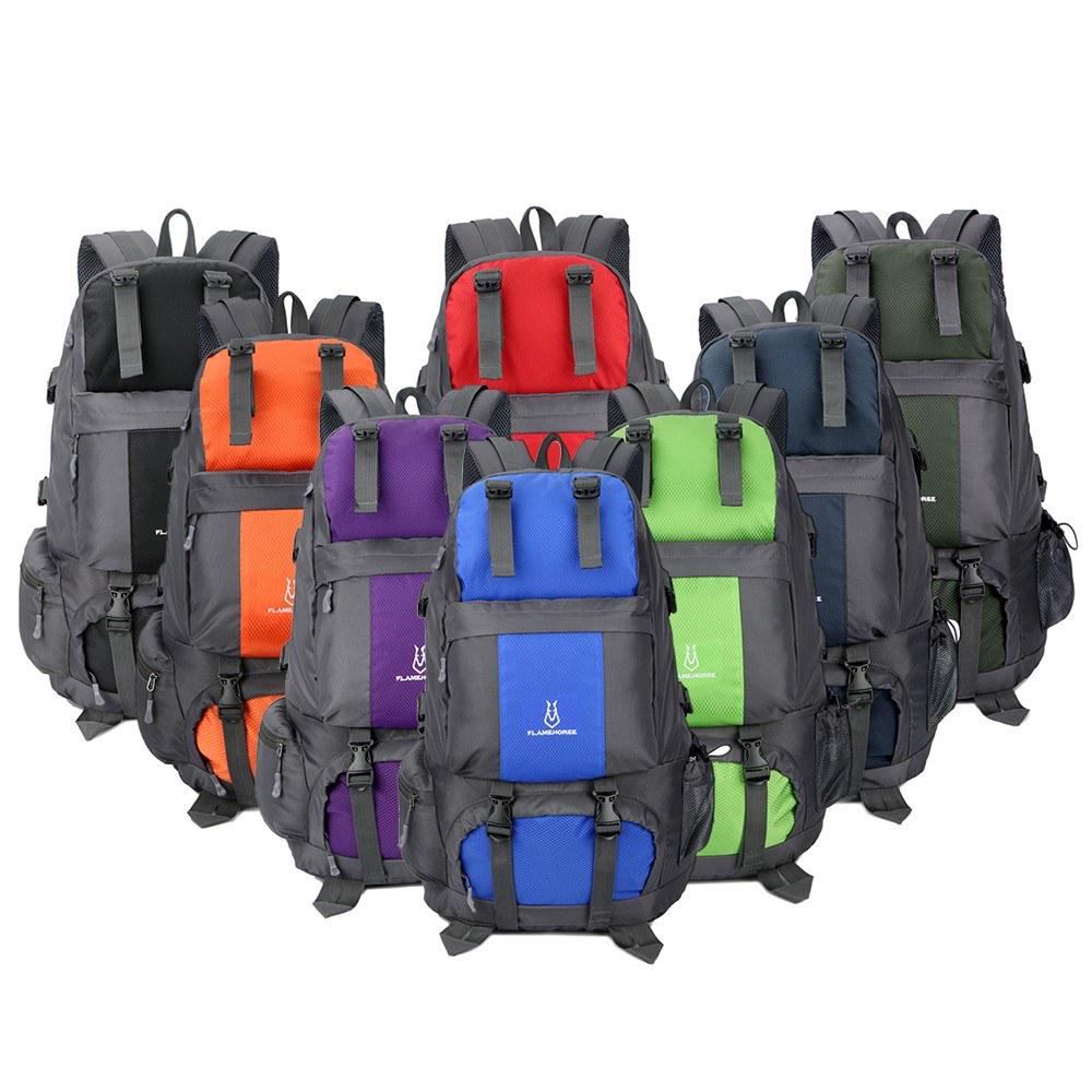 backpack with waterproof compartment