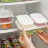 High-Efficiency Microwave & Fridge Storage Solutions: Organized Kitchen with Durable Plastic Containers & Lids