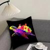 Hawaiian turtle Cushion Cover Pillowcase Ultra Soft Skin Friendly Fabric Cloud Like Comfort  Concealed Zipper