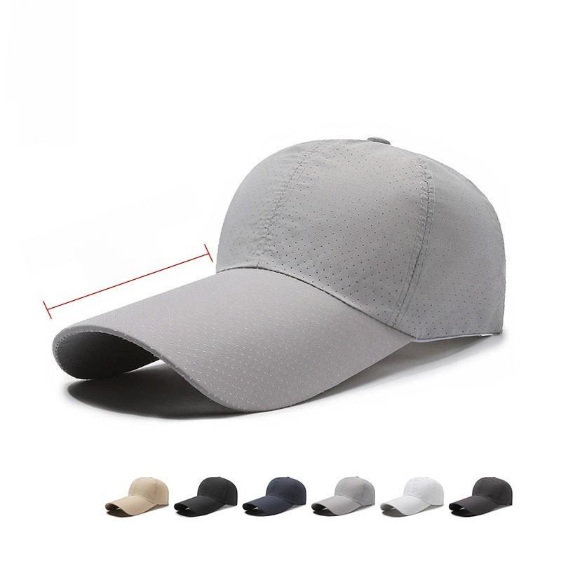 Summer Outdoor Sun Hat With Extended Brim And Breathable Polyester For Fishing And Beach Activities
