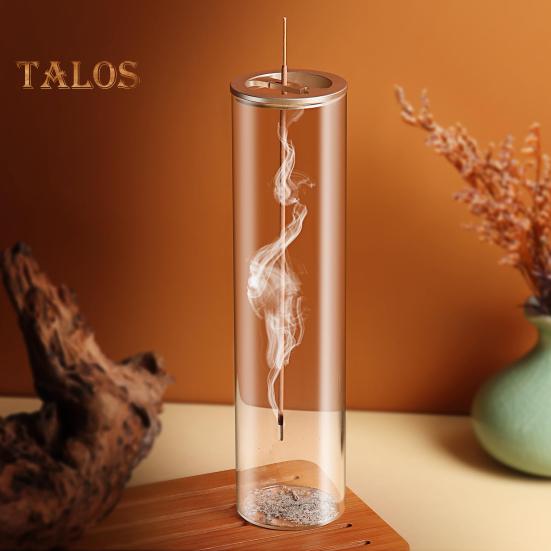 Incense Burner Modern Backflow Incense Stick Holder Removable Ash Catcher for Home Decor Yoga