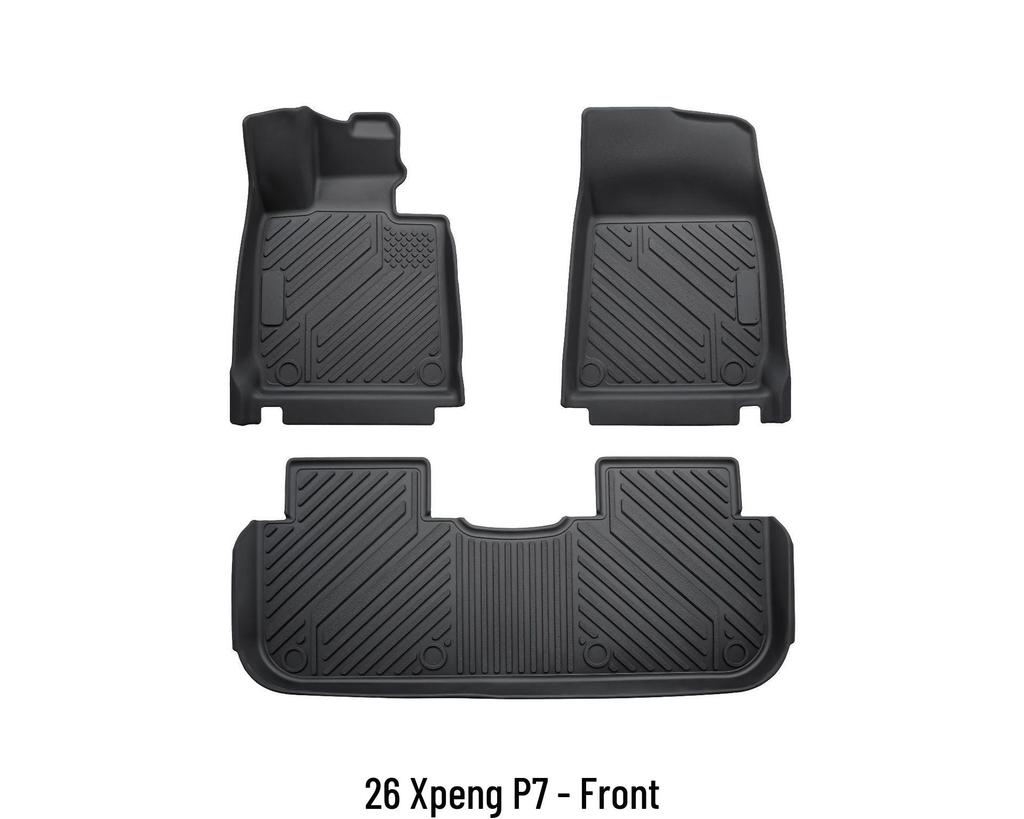 Eco-friendly TPE Waterproof Floor Mats for XPeng P7+