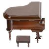 Miniature Piano Model Ornaments Wooden Musical Instrument Bedroom Living Room Furniture Decoration