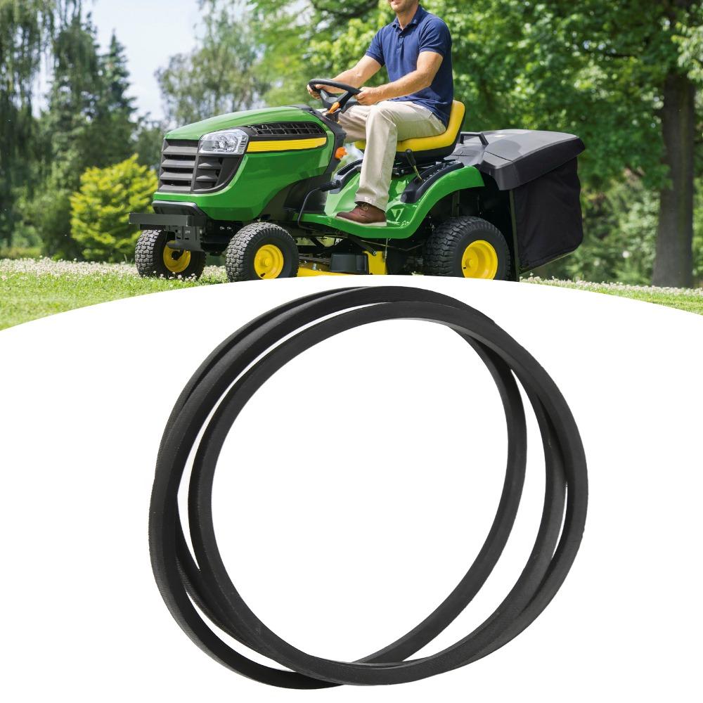 Black Lawn Mower Belt 144200 Drive Belt Transmission Drive Belt  Lawn Mower Replacement