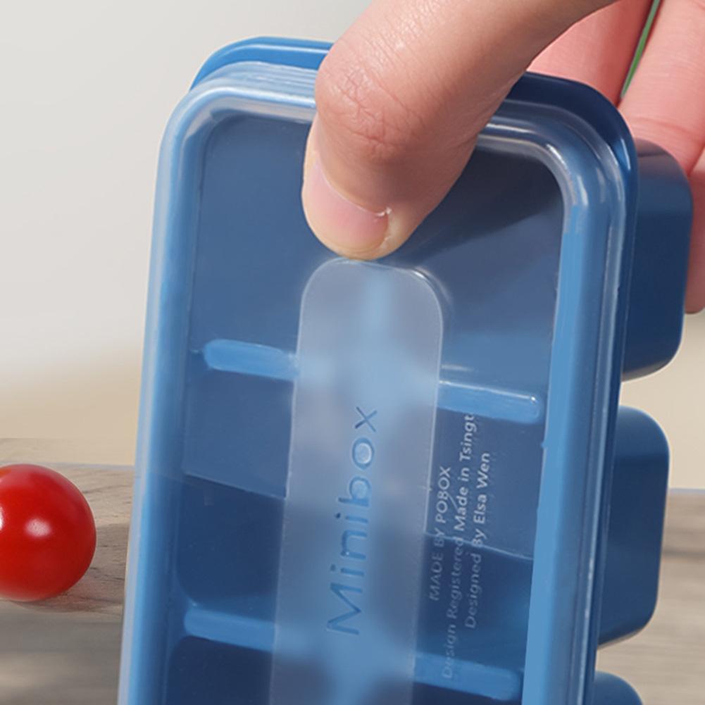 Convenient Ice Cube Tray with 6 Compartments Perfect for Large Gatherings