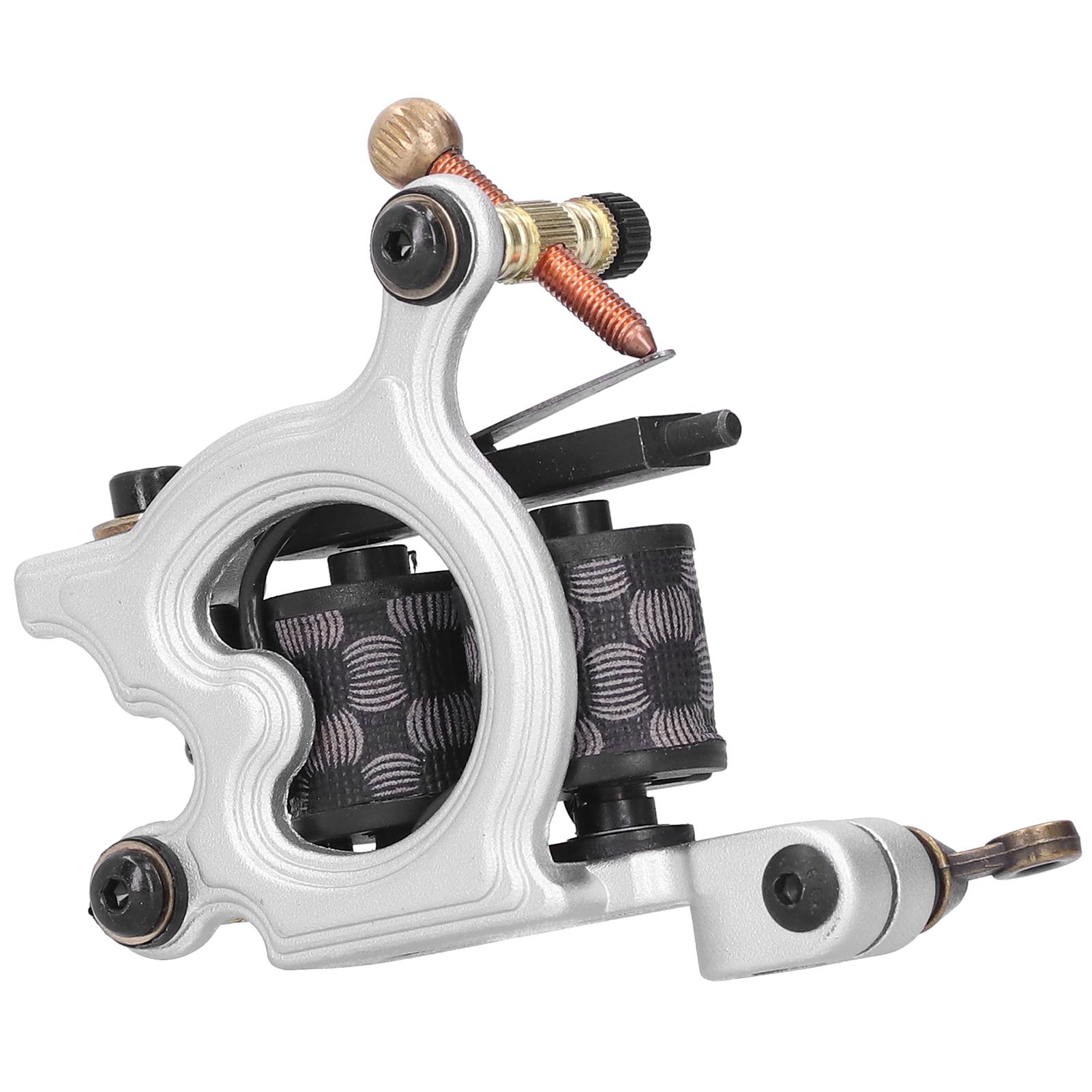 Professional Alloy Coil Tattoo Machine Portable Strong Motor Liner Shader Tattoo Machine