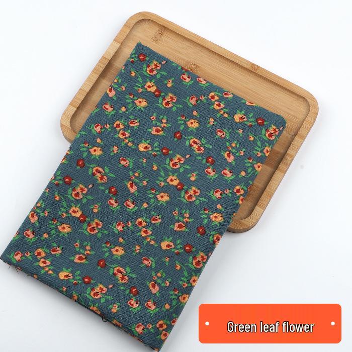 Retro-Style Cotton & Linen Ethnic Print Fabric for Tablecloths, Curtains, Bohemian Clothing - Yunnan Lijiang Design