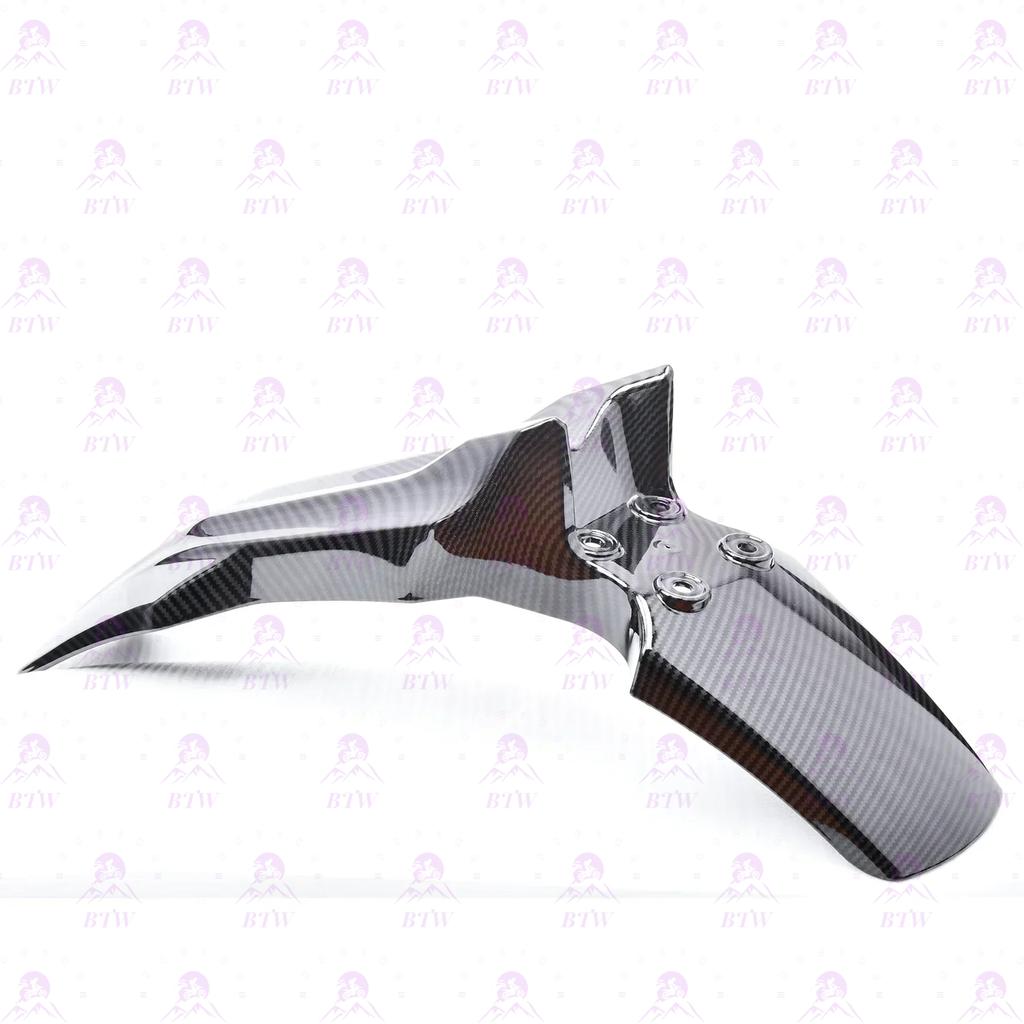 For Surron Ultra Bee Carbon Fiber Water Transfer Front Headlight Fender Headlight Cover Headlight Mudguard for SurRon Motorcycle
