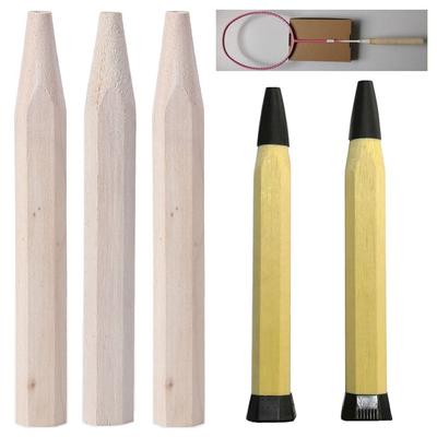 Tool Wood Badminton Racket Handle Grip G5 G6 Replacement Badminton Grip Sport Supplies Equipment Wooden Handle Grip Sport
