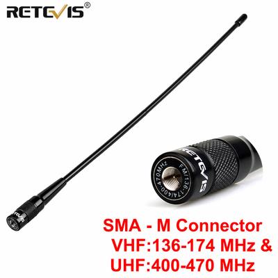Vysílací anténa Rhd-771 Sma-m Samec Vhf Uhf Vysílací anténa Whip pro Yaesu Vx-3r Vx-5r Rt3s Uv3r Tyt