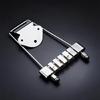 6 string Guitar Tailpiece Bridge Half Hollow Short Guitar Tailpiece Bridge Metal Guitar Replacement Parts Enduring